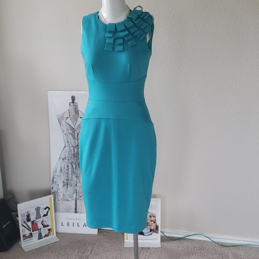 New taylor turquoise dress